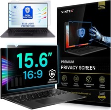 15.6 Inch 16:9 Privacy Screen for Computer Monitor and Laptop - Anti Glare Prote picture