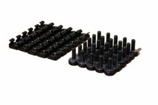 Screws and Nuts 100 Pairs 10/32 and Cage nuts Black for server rack cabinet picture