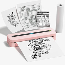 Phomemo M832 Portable Printer,Inkless Portable Printers Wireless for Travel, Sup picture