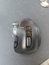 Elecom EX-G Left-Handed Wireless Trackball Mouse Black M-XT4DRBK 6-Button  picture