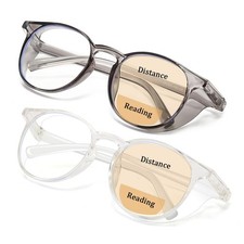 2 Blue Light Blocking Reading Glasses for Better Sleep Computer Filter Anti E... picture