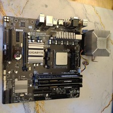 Gigabyte 6.0 Motherboard w AM3+ FX-4300 with 32g ddr3 pulled from working comput picture