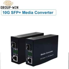 10G SFP+ Fiber to RJ45 Media Converter SFP+ 10/100/1000M/10G Ethernet Converter  picture