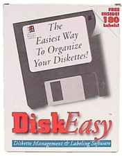 DISK EASY DISKETTE MANAGEMENT & LABELING SOFTWARE DISKEASY MICROSOFT WINDOWS COM picture
