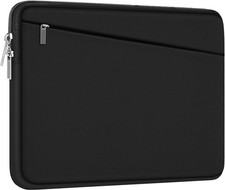 Durable Laptop Sleeve Case for 13.3 Inch and 14 Inch Computers, Black Carry Bag picture