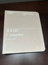 Vintage IBM PC BASIC Compiler (by Microsoft) Item# 6024003 - Disks and Manual picture