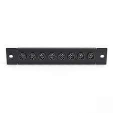 1/2/4/5PCS 10In 1U Rack Cable Management Panel 8-Port Pass Through Panel Cabinet picture