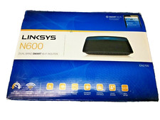 Linksys Ea2700 N600 4 Port Dual Band Wifi Router Works 300 MBPS picture