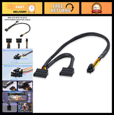 Mini ATX 6-Pin to SATA 15-Pin Adapter Cable for HDD/SSD/Optical Drive - 60cm picture