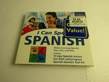 I Can Speak Spanish PC Cd Rom compatible with XP, vista and win 7 picture