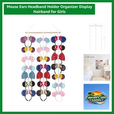 Versatile Hair Accessories Organizer - Mouse Ears Design for Kids and Teens picture