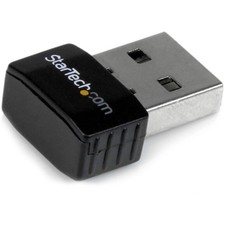 StarTech.com USB 2.0 300 Mbps Mini Wireless-N Network Adapter - 802.11n 2T2R WiF picture