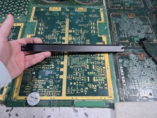 TANDY TRS-80 2000 EXACT-BLACK BACK EXPANSION PORT COVER w/PINS-SEE ALL picture