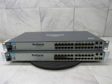 2x HP ProCurve 2610-24/12PWR 12-Port PoE Rack Mountable Ethernet Switch J9086A picture
