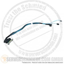 Dell 60cm SAS Cable 1x Mini SAS Perc 1x SFF-8087 50cm Angle 1x SATA 55cm 1x SAT picture