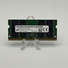 Micron 16GB 1X16GB PC4-21300 DDR4-2666V SDRAM Laptop Memory MTA16ATF2G64HZ-2G6E1 picture