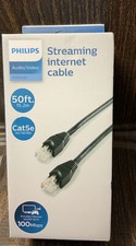 🎥 Ethernet Philips Streaming Internet Cable Audio Video Ethernet Cable 50ft🆕 picture