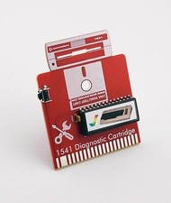 COMMODORE 1541 Floppy Disk Drive Diagnostic Test Cartridge for C64/C128(D) Red picture