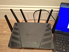 Synology RT6600ax Tri-Band Wi-Fi 6 Router 6600 Mbps, 4-Port, Black picture
