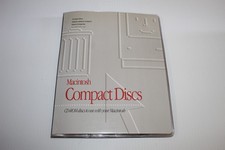 Vintage Apple Macintosh Compact Discs 6218cd Vinyl CD Gray Cases with 9 Discs picture
