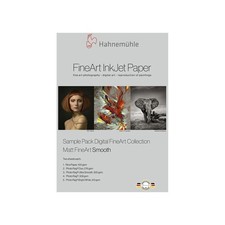 Hahnemuhle Matt FineArt Smooth Paper Sample Pack, 8.5x11, Office Product picture