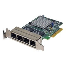 SUPERMICRO AOC-SGP-i4 Quad-Port PCIe x4 Gigabit Ethernet Add-on Card LP picture