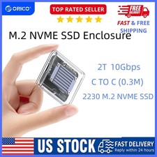 ORICO 2230 M.2 NVMe SSD Enclosure Mini NVMe Case 10Gbps M2 to USB Type C Adapter picture