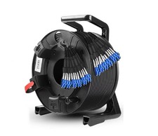 100M LC-LC Outdoor Armored SM 12 Strands with Fiber Reel(Protective Case) picture