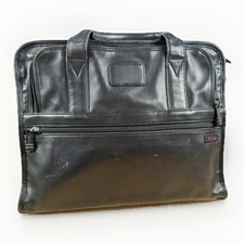 TUMI 9660D3 Leather Computer Brief 15” Lightweight Nappa – No Strap picture
