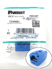Panduit CC688BU Cat6 Coupler Module RJ45 8P8C Blue ~STSI picture