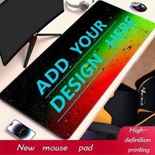 (Custom Mousepad 1pc) Custom Mousepad - Large Office Gaming Desk Mat - Suitabl picture