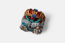 Jelly Key Crusader's Gambit - King Artisan Keycap. For Mechanical Keyboard New picture