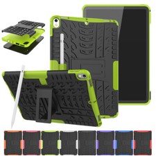 Armor Shockproof Stand Case Cover For iPad 9th 8th 7th 6th 5th Generation Mini picture