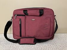 Coolbell 17.3 Inch Pink Nylon Laptop Bag Shoulder Bag With Removable Strap picture