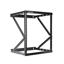 12U 2-Post Wall Mount Open Frame, 18