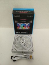 UNTESTED - Lian Li Uni Fan SL-INF 120 Reverse Blade - White - COMPLETE - (READ) picture