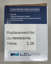 LCL-71B10Y0/CS317dn Replacement Yellow Laser Printer Cartridge picture