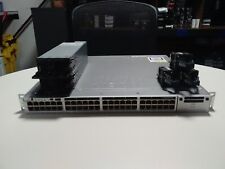 Cisco WS-C3850-48P-L Switch 3850 48-Port PoE+ Dual AC PS w/Rack Mount picture