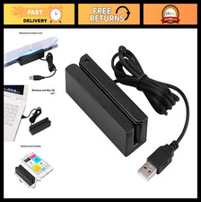 USB Magnetic Credit Card Reader 3 Tracks Mini Smart Card Swipe Device MSR605/606 picture