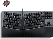 Perixx PERIBOARD-335 Wired Compact Ergonomic Mechanical Keyboard Brown Switch picture