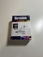 VersaInk nano HP 62 MX Black Ink Cartridge for Check Printing NEW OPEN BOX picture