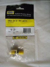 Hubbell CAT SFST Snap In ST OFF WHITE picture