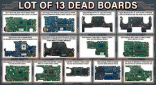 ❎ Lot of 13 Laptop Motherboards i7 8550U 7700HQ 7200U 7100U 6500U 5300U 4870HQ picture