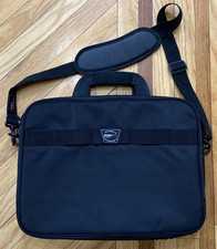 Mobile Edge Special Edition Black Canvas Laptop Messenger Book Bag picture