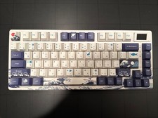 Womier S-k80 75% Mechanical Keyboard With Hot- Swappable RGB White Keys picture