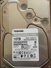 Toshiba Performance X300 10TB CMR 256MB cache, 7200rpm SATA HARD DRIVE - NEW picture