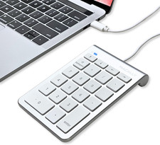 USB C Wired Number Pad for Mac - 10 Key USB Keypad, Type C Numeric Pad, Number K picture