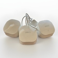 Eero 6 Dual-Band Mesh 6 System (3-pack) - White (Model N010001) - Used picture