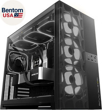 M5 Vent Mesh Panel Tempered Glass Mid Tower, E-ATX/ATX Gaming Case, High Airflow picture