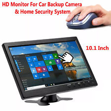 10in Security Monitor HD LCD VGA TFT Display Screen Speaker Remote Control picture